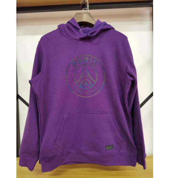 PSG Purple Hoody Sweater Top 2020/21